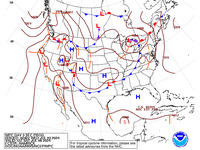 Final Day 3 Fronts and Pressures for the CONUS