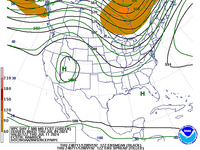 Day 7 500mb Heights - WPC Versus GFS Ensemble Mean